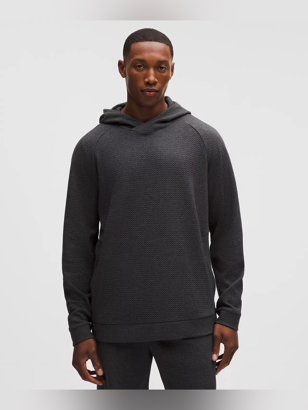 lululemon matching  set Textured Double Knit Cotton joggers and hoodie